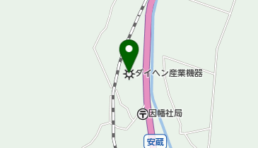 ダイヘン産業機器(株)安蔵工場の地図画像