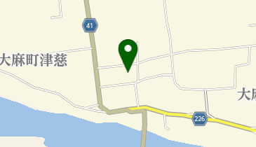 久米自動車整備工場の地図画像