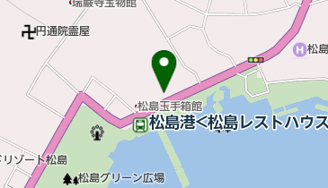 松美庵の地図画像