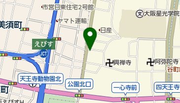 ジロン自動車 株 ロータスショールーム 大阪市天王寺区 543 0076 の地図 アクセス 地点情報 Navitime