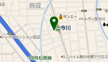 有 サンユニフォーム販売 大阪市東住吉区 546 0043 の地図 アクセス 地点情報 Navitime