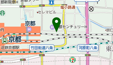 京都駅周辺地図 京都駅情報｜周辺地図・観光情報：JRおでかけネット