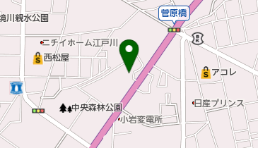 新小岩駅前から菅原橋までのバス乗換案内 Navitim