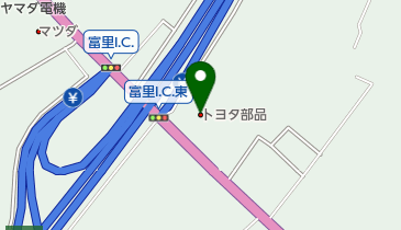 トヨタ部品千葉共販(株)成田(営)」(富里市--〒286-0221)の地図 