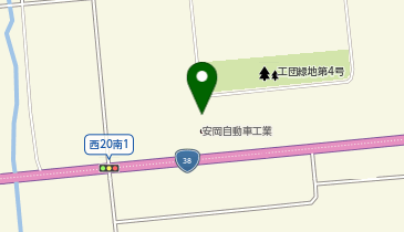 株 安岡自動車工業車体製作第一工場 帯広市 080 2460 の地図 アクセス 地点情報 Navitime