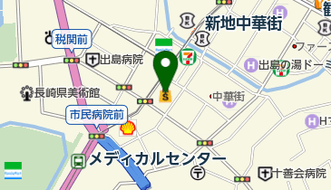 長崎自動車 株式会社の地図画像