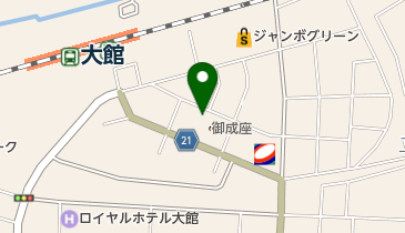 秋北バス 株式会社の地図画像