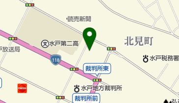 日本年金機構 茨城事務センター」(水戸市--〒310-8570)の地図