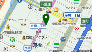 戸田建設 株式会社の地図画像