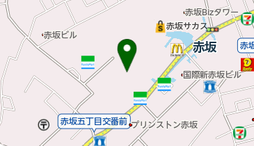 株式会社 TBSテレビの地図画像