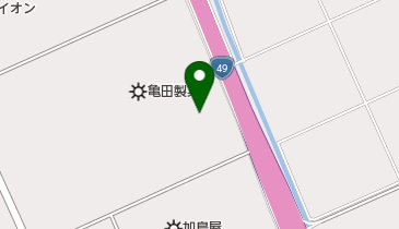 亀田製菓 株式会社 本社の地図画像
