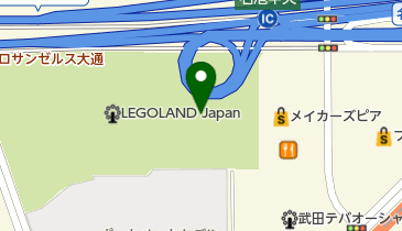 LEGOLAND Japan 株式会社の地図画像