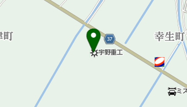 宇野重工 株式会社の地図画像