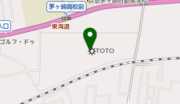 TOTO株式会社 茅ヶ崎工場の地図画像