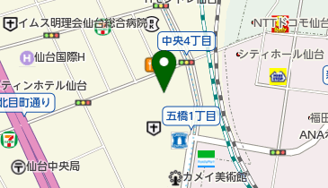 東日本旅客鉄道 株式会社 仙台支社の地図画像