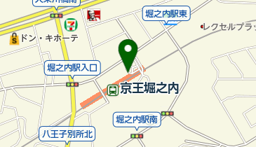 京王堀之内 交番前 タクシー乗り場の地図画像
