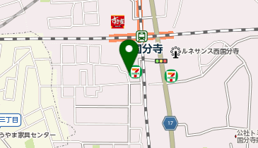 西国分寺 南口 タクシー乗り場の地図画像