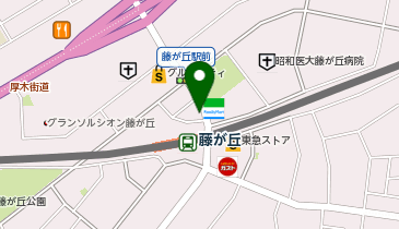 藤が丘(神奈川県) 正面口 タクシー乗り場の地図画像