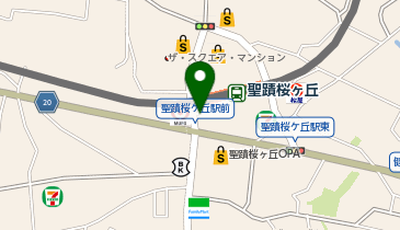 聖蹟桜ヶ丘 西口 タクシー乗り場の地図画像