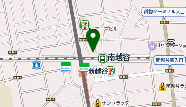 新越谷 北口(南越谷駅) タクシー乗り場の地図画像