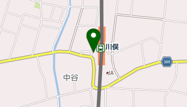 川俣 西口 タクシー乗り場の地図画像