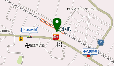 小机 南口 タクシー乗り場の地図画像