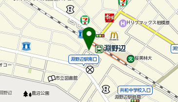 淵野辺 南口 タクシー乗り場の地図画像