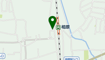 相原 西口 タクシー乗り場の地図画像
