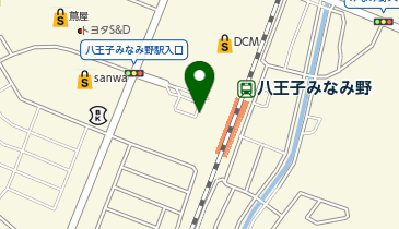 八王子みなみ野 西口 タクシー乗り場の地図画像