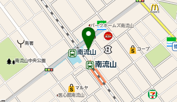 南流山 北口 タクシー乗り場の地図画像