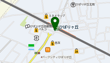 ひばりヶ丘(東京都) 南口 タクシー乗り場の地図画像