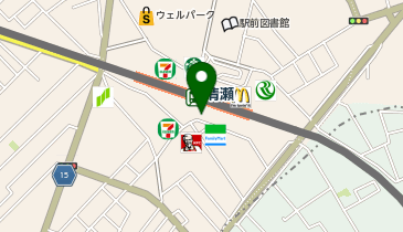 清瀬 南口 タクシー乗り場の地図画像