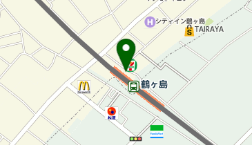 鶴ヶ島 東口 タクシー乗り場の地図画像