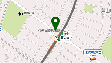 北坂戸 西口 タクシー乗り場の地図画像