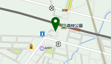森林公園(埼玉県) 南口 タクシー乗り場の地図画像