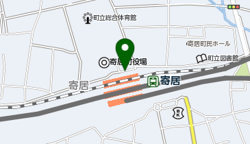 寄居 北口 タクシー乗り場の地図画像