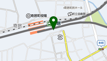 寄居 南口 タクシー乗り場の地図画像