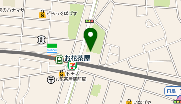 お花茶屋 お花茶屋広場 タクシー乗り場の地図画像