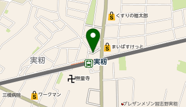 実籾 北口 タクシー乗り場の地図画像