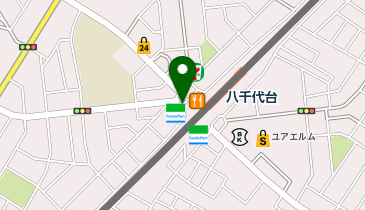 八千代台 西口 タクシー乗り場の地図画像