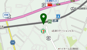 志津 南口 タクシー乗り場の地図画像