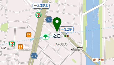 一之江 東口 タクシー乗り場の地図画像