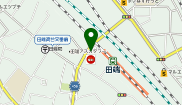 田端 北口 タクシー乗り場の地図画像