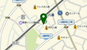 八潮 南口 タクシー乗り場の地図画像