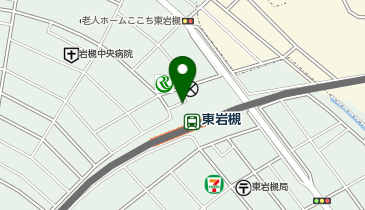 東岩槻 北口 タクシー乗り場の地図画像