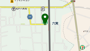 六実 改札前 タクシー乗り場の地図画像