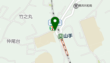 山手 出入口2 タクシー乗り場の地図画像