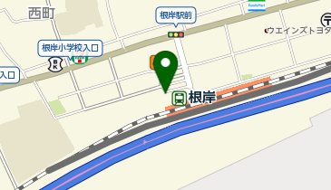 根岸(神奈川県) 改札前 タクシー乗り場の地図画像