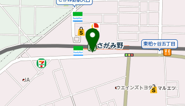 さがみ野 南口 タクシー乗り場の地図画像