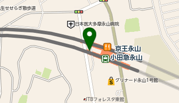 京王永山 南口 タクシー乗り場の地図画像